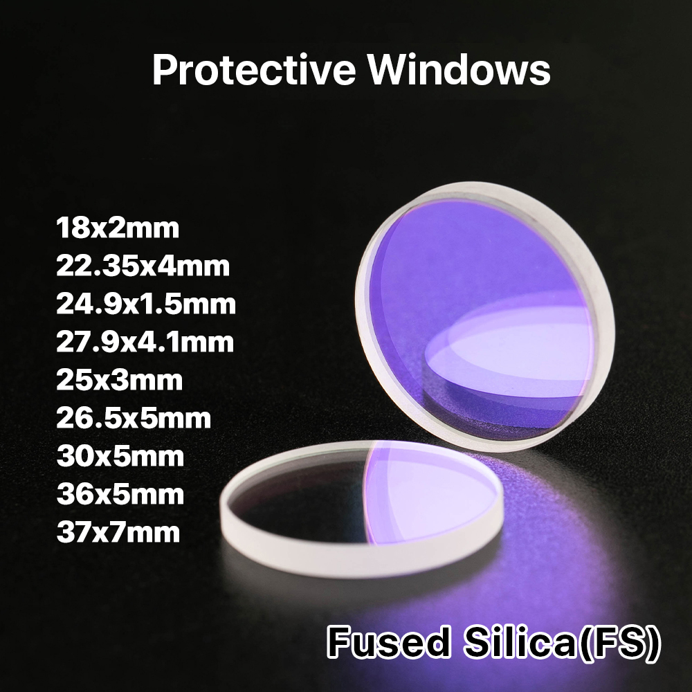 Laser Protective WIndows,Quartz Fused Silica for Laser Head